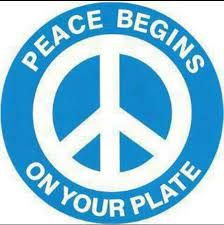 Peace on plate